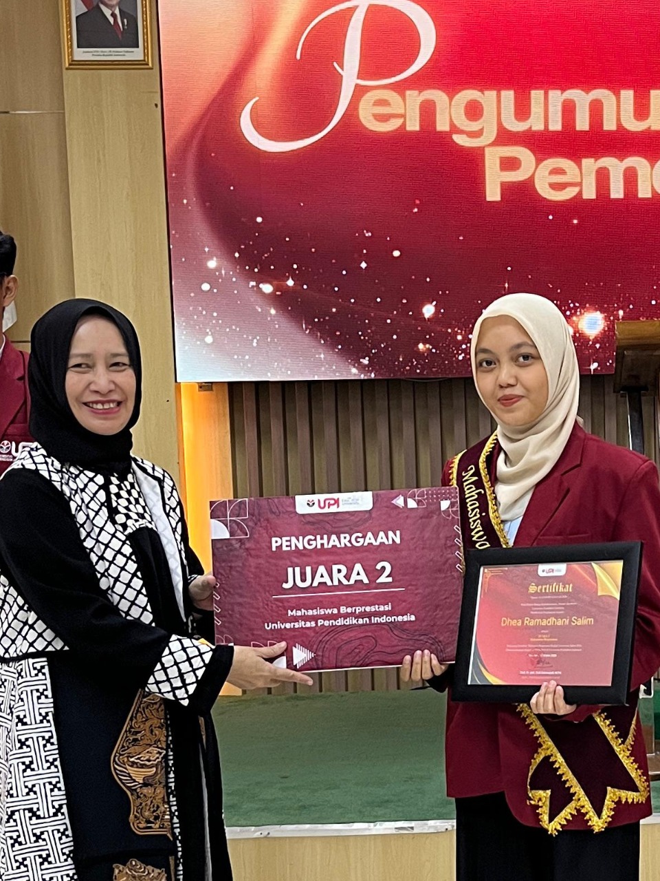 Juara 2 Pilmapres UPI