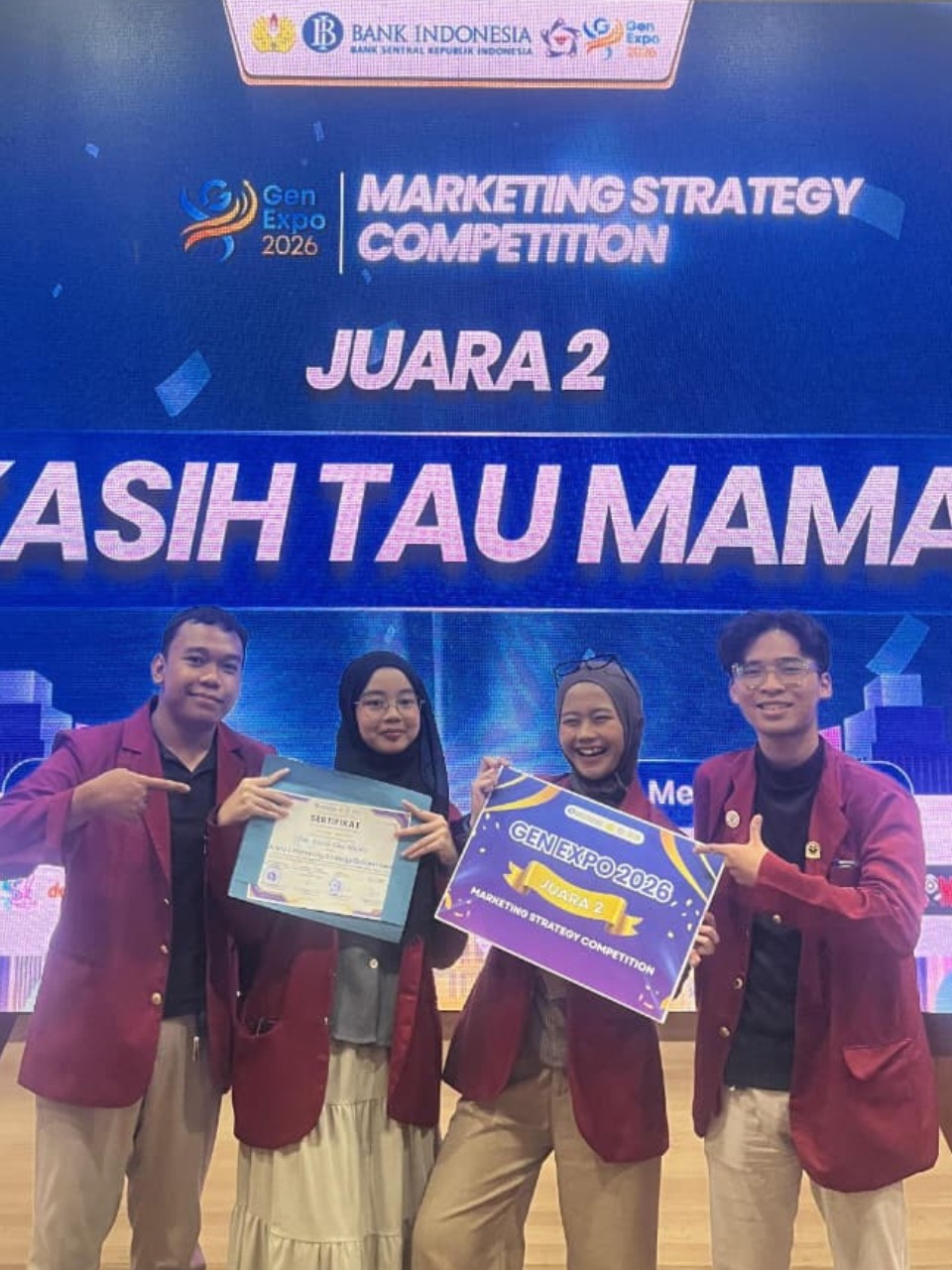 Juara 2 Marketing Strategi