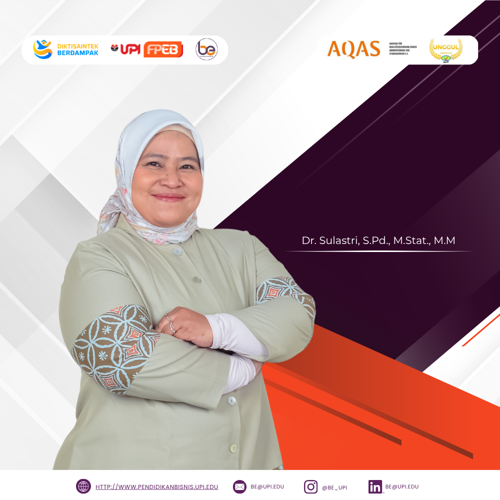 Dr. Sulastri, S.Pd., M.Stat., M.M.